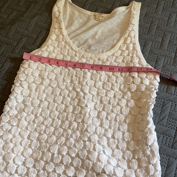 J Crew : White Tank Top - Medium - Picture 6 of 9